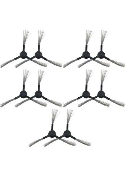 Xiaomi Mop Pro (STYTJ02YM) Uyumlu 10 Adet Yan Fırça