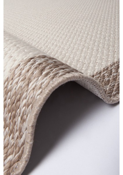 Türkmen Siesta 1502 Krem Halı Kilim Kaymaz Taban Yıkanabilir Salon Mutfak Kesme Yolluk indirimleri