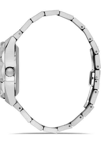 Ferro Gümüş Renk Çelik Kordon Erkek Kol Saati Fonksiyonları Aktif 3 Atm Su Geçirmez TH-FM11537AWT-A2 modelleri