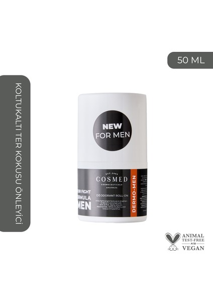 Dermo-Men Deodorant Roll On 50 ml
