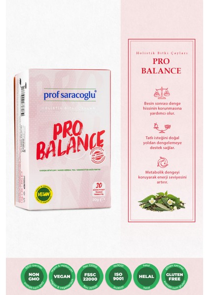 Pro-Balance 20'li Karışık Bitki Çayı