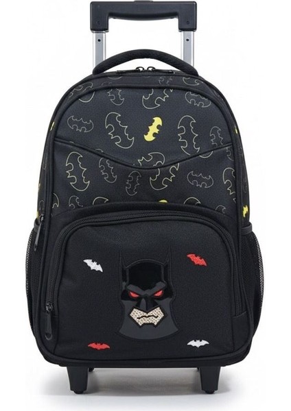 Master Pack Batman Çekçekli Okul Çantası Ikili Set