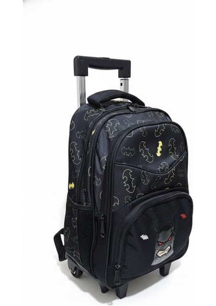 Master Pack Batman Çekçekli Okul Çantası Ikili Set modelleri