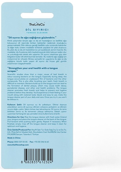 Paslanmaz Çelik Dil Temizleyici - Dil Sıyırıcı & Organik Hindistan Cevizi Yağı 150 ml fiyatları