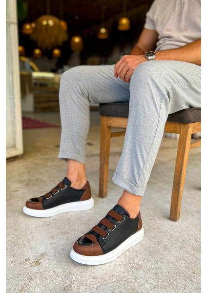 çınar ticaret ch251 - gbt mirror furry erkek ayakkabı sıyah/taba fiyatları