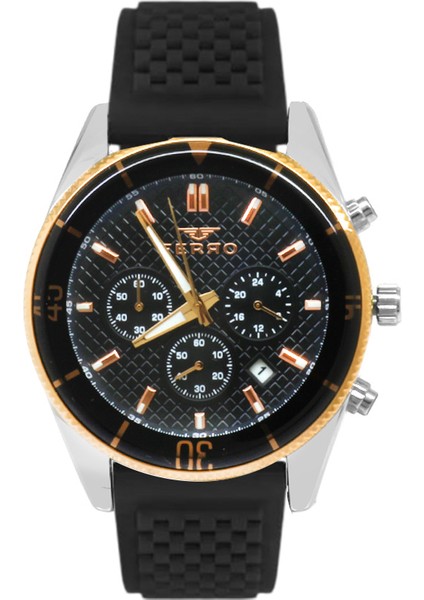 Ferro Çelik-Silikon Değiştirebilir Çift Kordunlu Erkek Kol Saati TH-FM31920D-J fiyatları