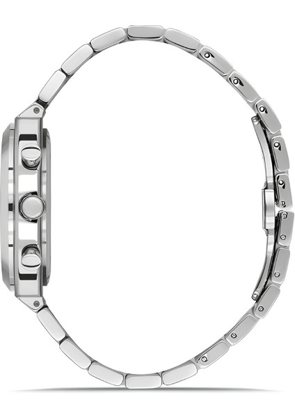 Ferro Gümüş Renk Çelik Kordon Erkek Kol Saati Fonksiyonlar Aktif 3 Atm Su Geçirmez TH-FM43022A-A15 fiyatları