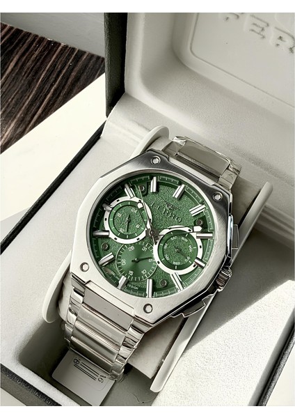 Ferro Gümüş Renk Çelik Kordon Erkek Kol Saati Fonksiyonlar Aktif 3 Atm Su Geçirmez TH-FM43023AWT-A6 fiyatları