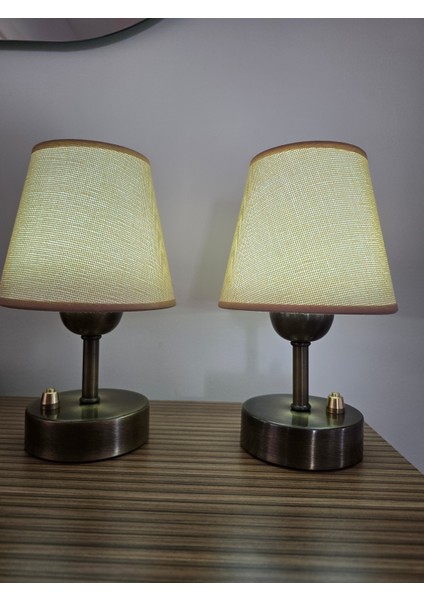 Abajur, Pilli Abajur, Pillimasa Lambası, Pilli Gece Lambası,kablosuzabajur,2lisetbejeskitmeayak fırsatları