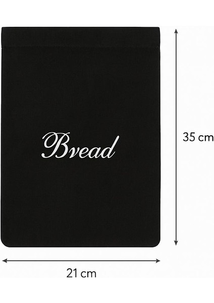 Bez Ekmek Saklama Torbası – Nefes Alan Kumaş – Yazılı Model – Taze Tutma Torbası