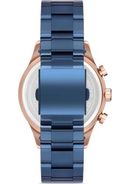 Ferro Lacivert Çelik Kordon Erkek Kol Saati Fonksiyonları Aktif 3 Atm Sugeçirmez Th- FM11180A-T fiyatları