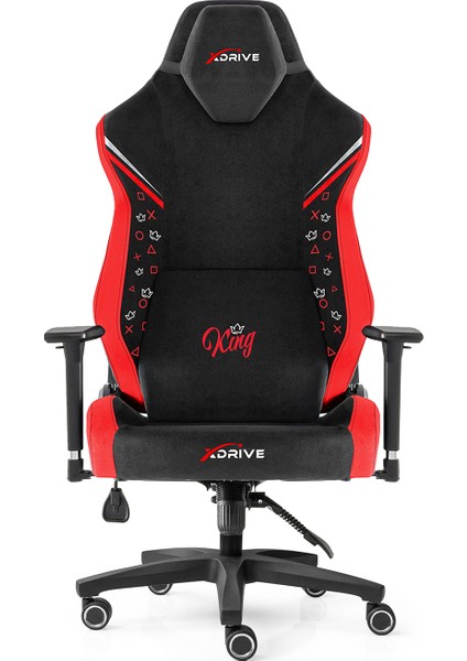 Anka Profesyonel Oyuncu Koltuğu. (King Özel Seri) Kırmızı/siyah. fiyatları