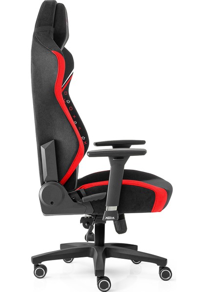 Anka Profesyonel Oyuncu Koltuğu. (King Özel Seri) Kırmızı/siyah. modelleri