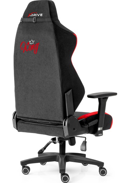 Anka Profesyonel Oyuncu Koltuğu. (King Özel Seri) Kırmızı/siyah. indirimleri