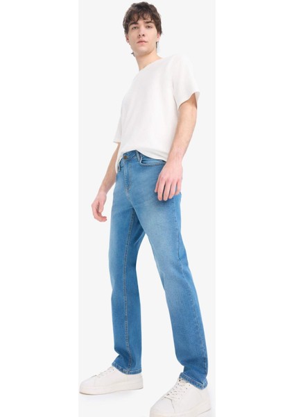Sergio Regular Fit Normal Kalıp Normal Bel Boru Paça Jean Pantolon