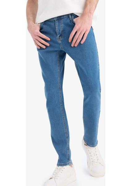 Sergio Regular Fit Normal Kalıp Normal Bel Boru Paça Jean Pantolon