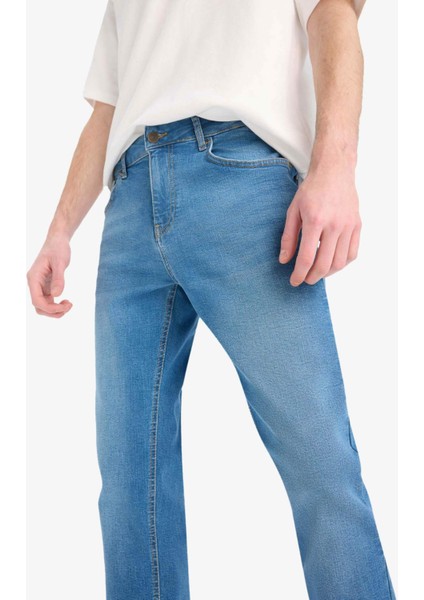 Sergio Regular Fit Normal Kalıp Normal Bel Boru Paça Jean Pantolon