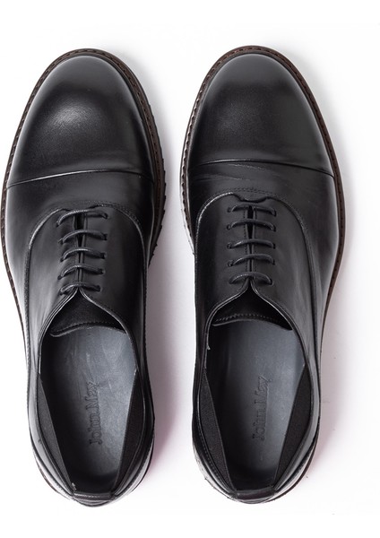 Erkek Oxford ( Klasik) KA-26Y-C4627 John May Casual Shoe Black Bambi