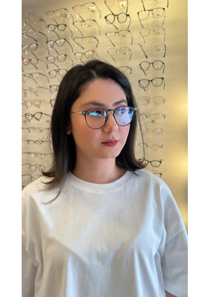 MY010 C01 47 Olivier Philippe Mavi Işık Koruyucu Gözlük