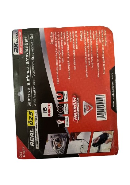 Saatçi ve Telefoncu Tornavida Seti Adet 16 fiyatları