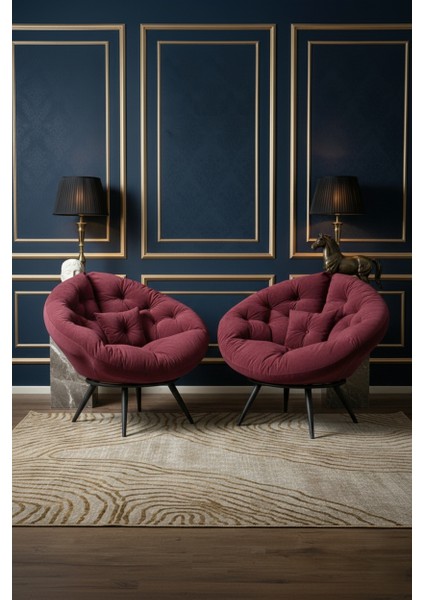 Rose Edition | Modern & Zarif Tekli Berjer | Premium Dinlenme Koltuğu | Okuma & Tv Koltuğu | Leke Tutmayan Tay Tüyü Kumaş fiyatları