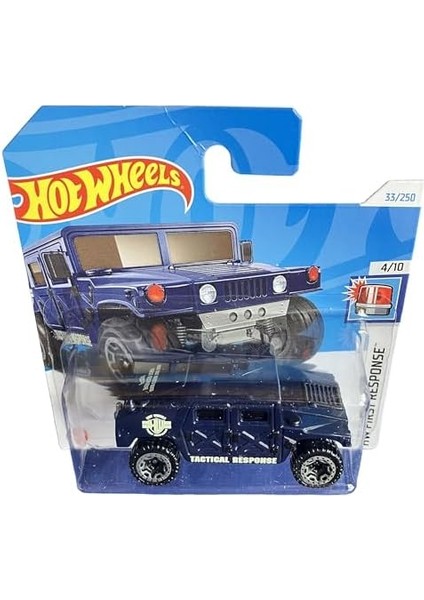 - Humvee - Hw First Response 4/10 - HTD00 - Short Card - Tactical Response - Mattel 2024-1:64 fiyatları