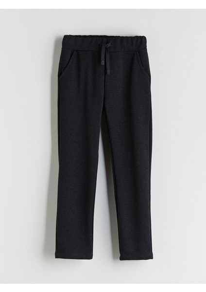 Yeni Sezon Beli Lastikli Kız Çocuk Eşofman Altı