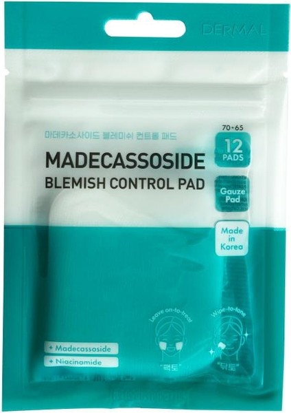 Madecassoside Yatıştırıcı Leke Kontrol Pedi 12 Adet