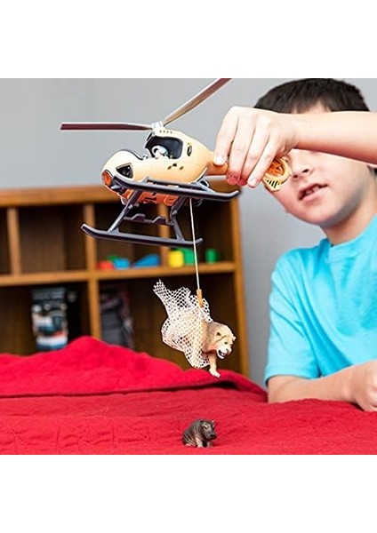 Schleıch 42476 Kurtarma Helikopteri Oyuncak Figürü, Çok Renkli