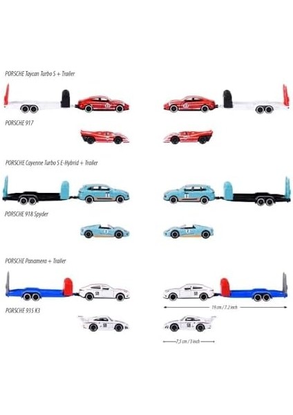 Motorsport Race Trailer Panamera Turbo + 935 K3 fiyatları