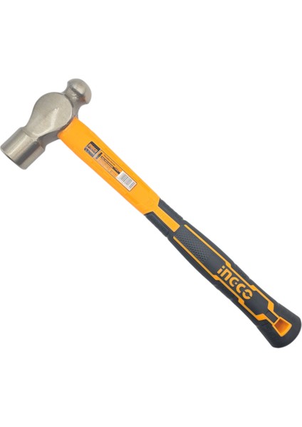 Ingco HBPH88032 32OZ/900GR Endüstriyel Fiberglas Saplı Bilyeli Çekiç/bombe Başlı Çekiç