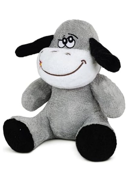 Ofis Hediyesi Kuzu 20-25 cm Figürlü Pelüş Ayıcık, 20 Cm,sevgiliye Hediye,,plush Toys,ofis Hediyesi,renkli(Eşek)