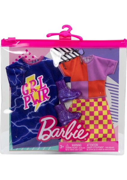 Barbie’nin Kıyafet Koleksiyonu 2’li Paketler GWF04 fiyatları