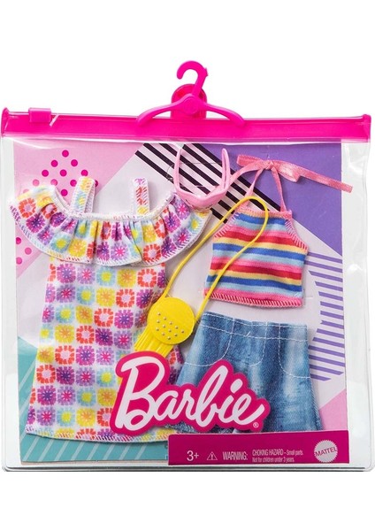 Barbie’nin Kıyafet Koleksiyonu 2’li Paketler GWF04 fırsatları