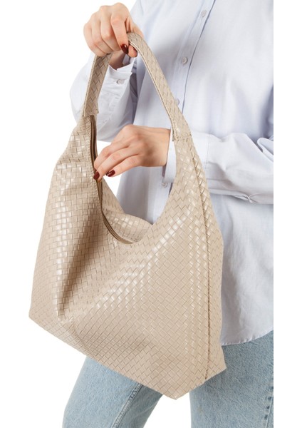 Kadın Salaş Büyük Bej Dream Omuz ve Tote Çanta fiyatları