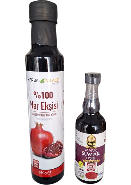 Nar Ekşisi (%100 Saf) & Sumak Ekşisi Ekşi Lezzet Seti
