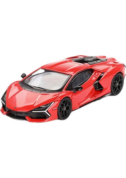 1:64 Mini Gt Lamborghini Revuelto Arancio Dac Lucido Diecast Model Araba modelleri