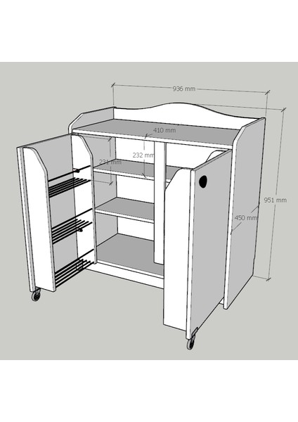 Kahve Köşesi Çok Amaçlı Dolap Erzak Dolabı Kiler Dolabı Mutfak Dolabı Beyaz indirimleri