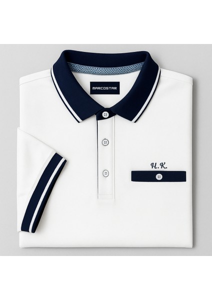 Kişiye Özel Nakışlı Kısa Kollu Triko Yaka Premium Beyaz Tişört 2xl fırsatları