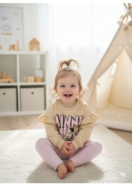 Laura Baby Sevimli Desen Kız Bebek Çocuk Alt Üst Takım fiyatları