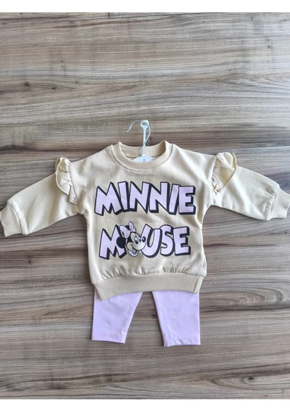 Laura Baby Sevimli Desen Kız Bebek Çocuk Alt Üst Takım