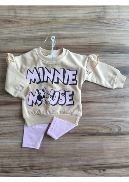 Laura Baby Sevimli Desen Kız Bebek Çocuk Alt Üst Takım