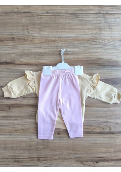 Laura Baby Sevimli Desen Kız Bebek Çocuk Alt Üst Takım