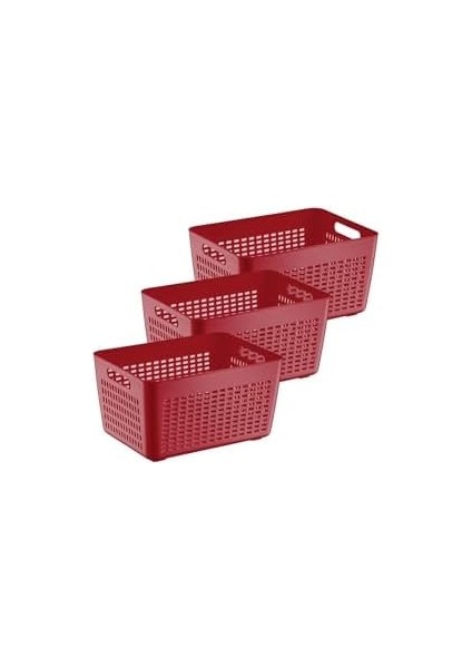 3'lü 4 Lt Lavin Süzgeç Bordo modelleri