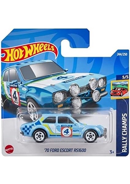 1:64 Tekli Arabalar 2022 244/250 Rally Champs '70 Escort RS1600 5785-HVC30