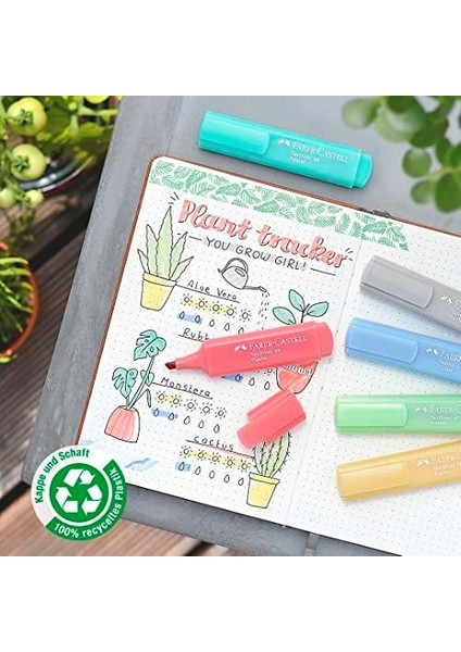 Fosforlu Kalem Seti, 8 Li, Pastel Renkler, Yeniden Doldurulabilir, 3 Farklı Çizgi Kalınlığı, Dayanıklı Mürekkep fiyatları