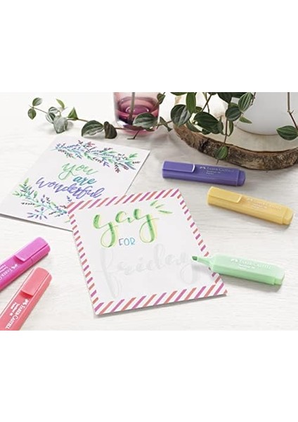 Fosforlu Kalem Seti, 8 Li, Pastel Renkler, Yeniden Doldurulabilir, 3 Farklı Çizgi Kalınlığı, Dayanıklı Mürekkep modelleri