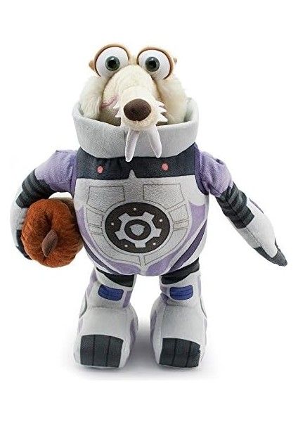 Neco Plush 20534 Ice Age Peluş Oyuncak, Astronot Fındıklı Scrat, 30 cm