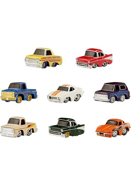 Mga Entertaintment Cartuned S3 1957 Chevy Bel Air - Yeşil Lowrider Araba modelleri