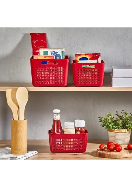 3'lü 2 Lt Lavin Süzgeç Bordo